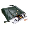 13 Inches Genuine Leather Lady Women Shoulder Handbag