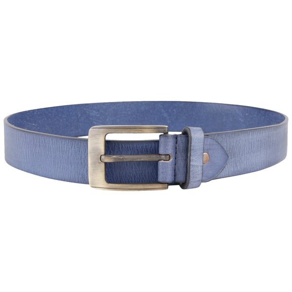 35 mm or 3.5 Inches Belt Men - Genuine Leather Design Belt Casual Suit Jeans Dress Single Prong Metal Buckle