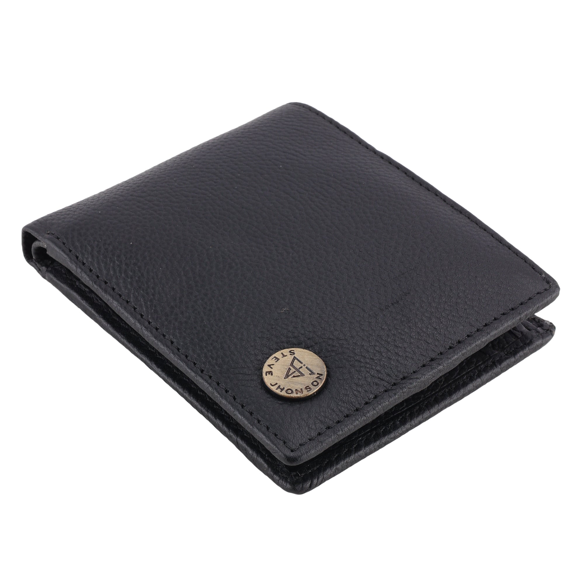 ( Card Slots & Coin Pocket ) Genuine Leather Mens Money Coin Wallet | RFID Protected Genuine Leather | Gift for Fathers Day, Valentine, Birthday, Raksha Bandhan