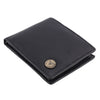 ( Card Slots Only )RFID Blocking Leather Bifold Wallet, Genuine Leather, Embossed Design, Card Slots