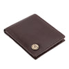 ( Card Slots Only )RFID Blocking Leather Bifold Wallet, Genuine Leather, Embossed Design, Card Slots