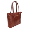 15 Inches Genuine Leather Padded Laptop Shoulder Handbag