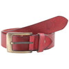 35 mm or 3.5 Inches Belt Men - Genuine Leather Design Belt Casual Suit Jeans Dress Single Prong Metal Buckle