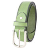 BELT MEN - GENUINE LEATHER DESIGN BELT CASUAL SUIT JEANS DRESS SINGLE PRONG METAL BUCKLE