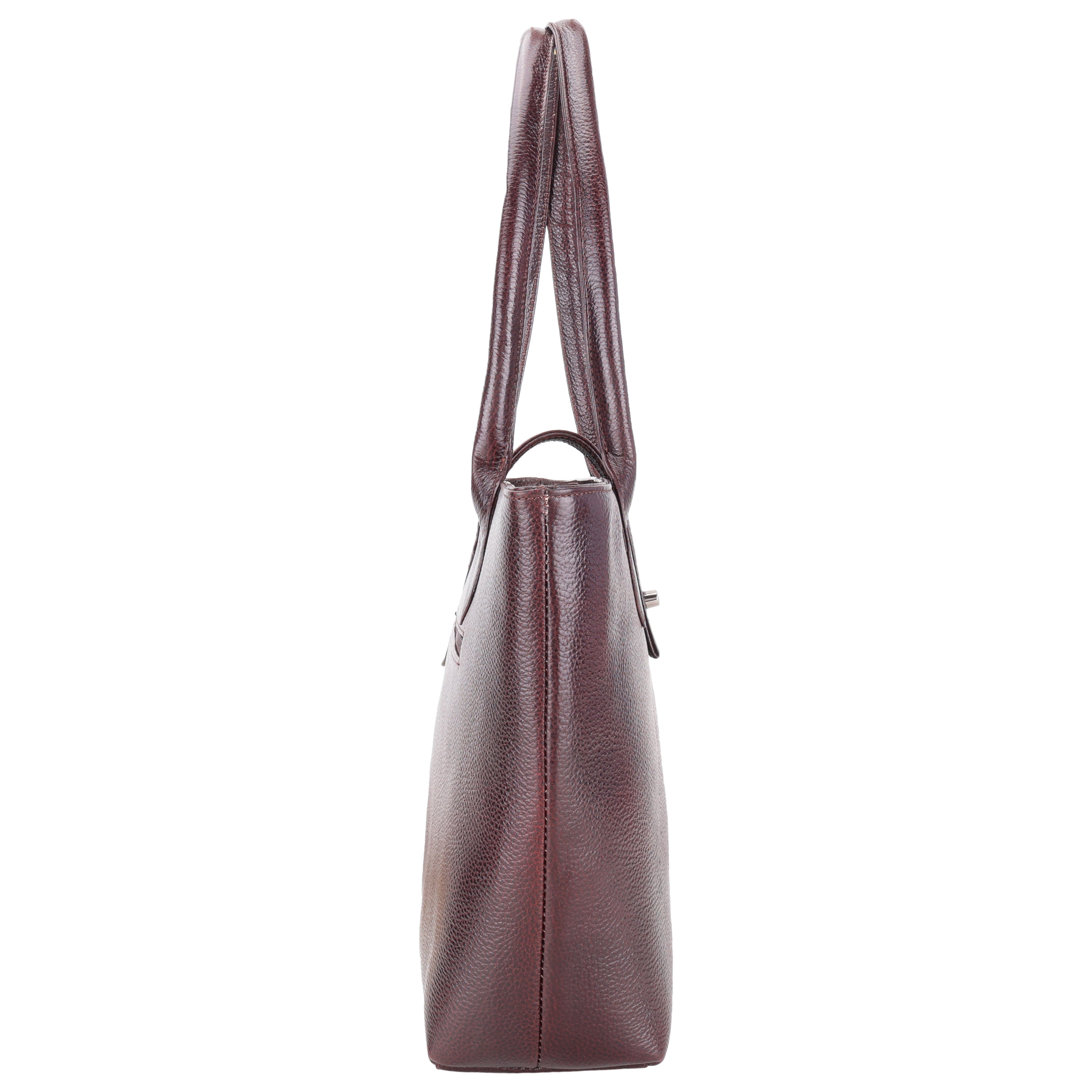 Genuine Leather Women Shoulder Handbag | Double Handle Hobo Bag