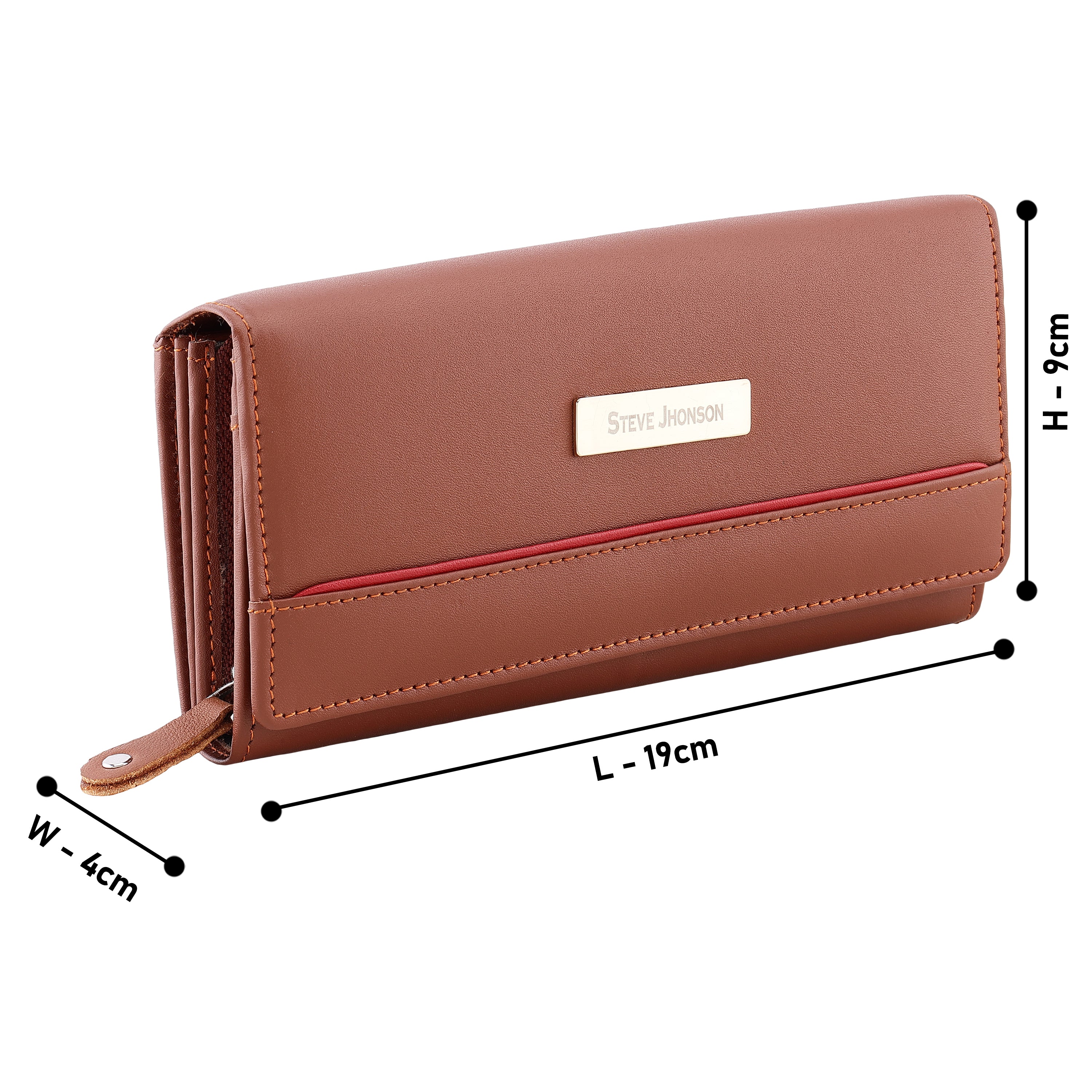 Soft Genuine Leather Classic Hand Clutcher Purse Women Envelope Evening Handbag Foldover