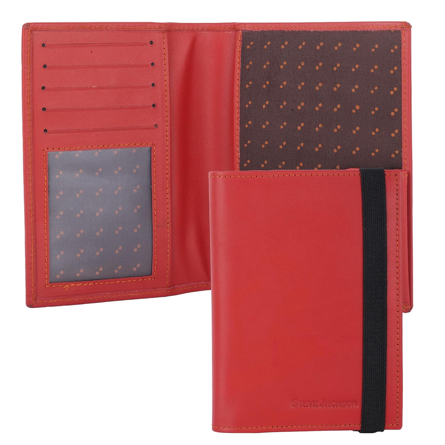 Leather Passport Cover, Passport Holder for Men and Women - Travel Accessories Document Organizer