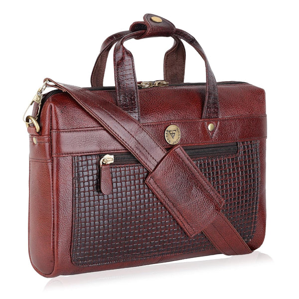 Leather Tablet Bag - Unisex Passport Sling Bag for Travel | Fits Upto 11 Inch Tablets